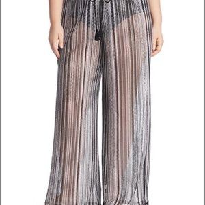 rebecca virtue bathing suit cover pants beachy
